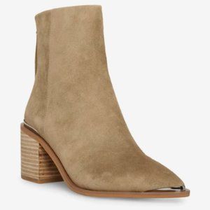 Steve Madden Amber Sand Suede Booties